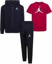 Urheiluasu vauvalle Jordan Essentials Fleeze Box Musta Punainen - 2-3 vuotta