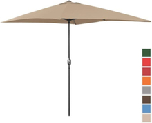 Aurinkovarjo suuri - ruskeanharmaa - suorakulmainen - 200 x 300 cm