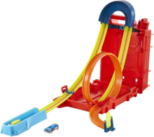 Track Builder Unlimited Fuel Can Stunt Box Toys Toy Cars & Vehicles Race Tracks Multi/mønstret Hot Wheels*Betinget Tilbud