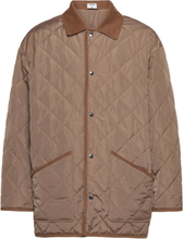 Quilted Jacket Designers Jackets Quilted Jackets Brown Filippa K