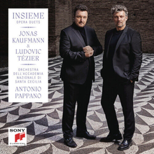 Jonas Kaufmann : Jonas Kaufmann/Ludovic Tézier: Insieme - Opera Duets CD (2022)