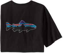 Patagonia - men's fitz roy fish organic t-shirt - bktr