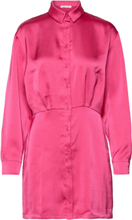 Liza Shirt Dress 12956 Kort Kjole Pink Samsøe Samsøe