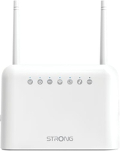 Strong 4G LTE Router 350, Mobilnät, router, Vit, Plast, Hem, Snabb Ethernet, 10,100 Mbit/s