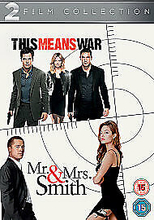 This Means War/Mr And Mrs Smith DVD (2013) Tom Hardy, McG (DIR) Cert 15 2 Discs Pre-Owned Region 2