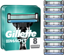 Gillette Mach 3 Partakoneen terä 8-pack