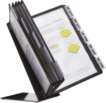 Blädderpanelsystem VARIO® TABLE A4 10 ramar, svart
