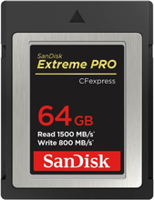 SANDISK Cfexpress Extreme PRO 64GB 1500MB/s 800MB/s