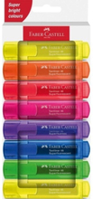 Faber-Castell Textliner 46 Superfluorescent Marker 8 Stück(e) Meißel Mehrfarbig (254648)