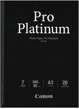 Fotopapper Pro Platinum A3 20 ark 300g (PT-101)