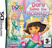 Dora the Explorer: Dora Saves the Mermaids - Nintendo DS (käytetty)
