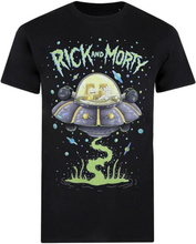 Rick And Morty Mens UFO T-Shirt