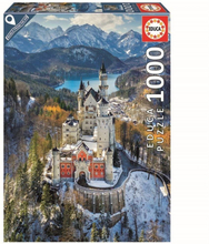 Educa World from the air Neuschwanstein Castle Puzzle 1000 pieces 19261