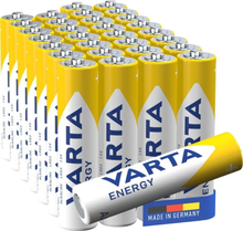 Varta LR03/AAA (Micro) (4103) batteri, 30 st. i blister alkaliskt manganbatteri, 1,5 V