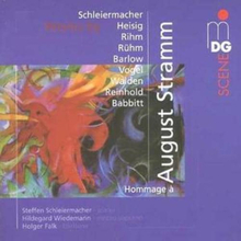 Various Composers : Hommage a August Stramm CD (2008)