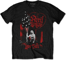 Avril Lavigne Unisex Adult Love Sux Balloons Cotton T-Shirt