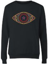 Celebrity Big Brother Eye Women's Sweatshirt - Black - 5XL - Black