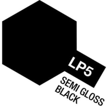 Tamiya Lacquer Paint LP-5 Semi Gloss Black