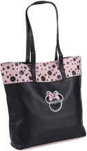 Håndtasker Minnie Mouse Sort Pink (38 x 32 x 13 cm)