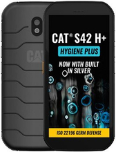 CAT | S42 H+ | Black | 5.5 " | IPS LCD | 720 x 1440 pixels | Mediatek Helio A20 | Internal RAM 3 GB | 32 GB | MicroSDXC | Dual SIM | Nano-SIM | 4G | M