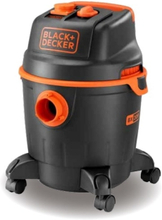 Black & Decker BXVC20PTE, Kuiva, Musta, Oranssi, 20 L, 28 l/s, 17 kPa, 5 m