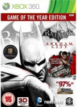 Batman: Arkham City - Game of the Year Edition - Xbox 360 (käytetty)