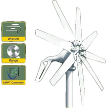 Tuulivoimaloiden generaattori, MPPT-ohjain, vähäinen melu, 24V, itsenäinen järjestelmä, 1000W