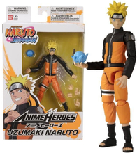 Anime Heroes - Naruto Shippuden - Figur Anime hjältar 17 cm - Naruto Uzumaki