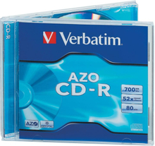 Verbatim AZO Crystal - 10 x CD-R - 700 MB 52x - cd-levyt - CD-levyt