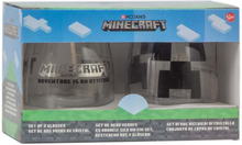 Minecraft glas, 2-pack