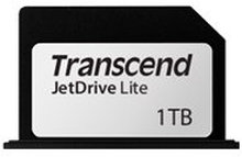 Transcend JetDrive Lite 330, 1000 GB, 95 MB/s, 75 MB/s, Musta