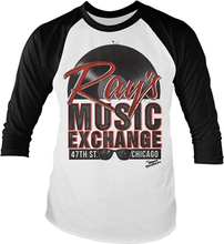 Ray's Music Exchange - Baseball Long Sleeve Tee, Long Sleeve T-Shirt