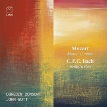 Wolfgang Amadeus Mozart : Mozart: Mass in C Minor/C.P.E. Bach: Heilig Ist Gott