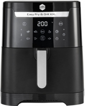 OBH Nordica Easy Fry & Grill XXL 2-in-1 -airfryer musta