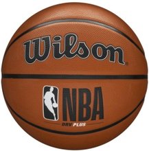 Wilson NBA DRV Plus, Musta, Ruskea, Valkoinen, Sisätila ja ulkotila, Kuvio, Unisex, 1 kpl