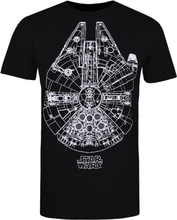 Star Wars Mens Millennium Falcon T-Shirt