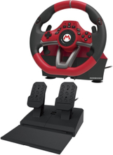 Hori Mario Kart Racing Wheel Pro Deluxe, Ohjauspyörä + polkimet, Nintendo Switch, Kotipainike, Valikkopainike, Analoginen, 270°, Langallinen