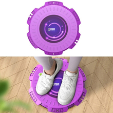 KINGZE Home Waist Twist Board Fitness Equipment Sports Abdomen Revolving Twisting Machine, Specification: Purple