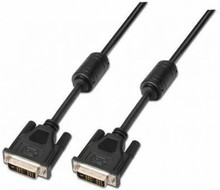 DVI Cable Aisens A117-0086 Black 1,8 m