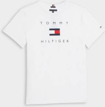 Tommy Hilfiger T-Shirt TH Logo Tee S/S Vit
