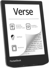 PocketBook Verse - e-kirjojen lukulaite - Linux 3.10.65 - 8 GB - 6" 16 harmaasävyistä (4-bittistä) E Ink Carta (758 x 1024) - kosketusnäyttö - microS