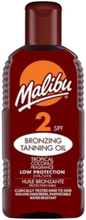 Malibu Bronzing Tanning Oil SPF2 200ml