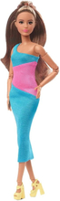 Barbie Signature Looks Posable Doll Petite Long Brunette Hair #15