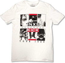 INXS Unisex T-Shirt: KICK Tour (Small)