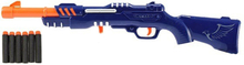 Kinder politie speelgoed geweer shotgun politie met 6 foam pijlen 63 cm
