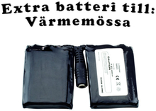 Litiumbatteri 7,4 V till Värmemössa eller Värmehalsduk