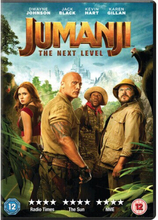 Jumanji: The Next Level DVD (2020) Dwayne Johnson, Kasdan (DIR) Cert 12 Region 2