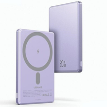 USAMS Induction Powerbank 5000mAh 20W Fast Charge purple/purple 10KCD22002 (US-CD220)