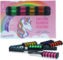 Lucky Horse Unicorn rainbow coloured chalk 1 st