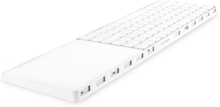 TwelveSouth MagicBridge - Tastatur - Bluetooth, Näppäimistön suoja, 443 mm, 119 mm, 14 mm, 170 g, Valkoinen